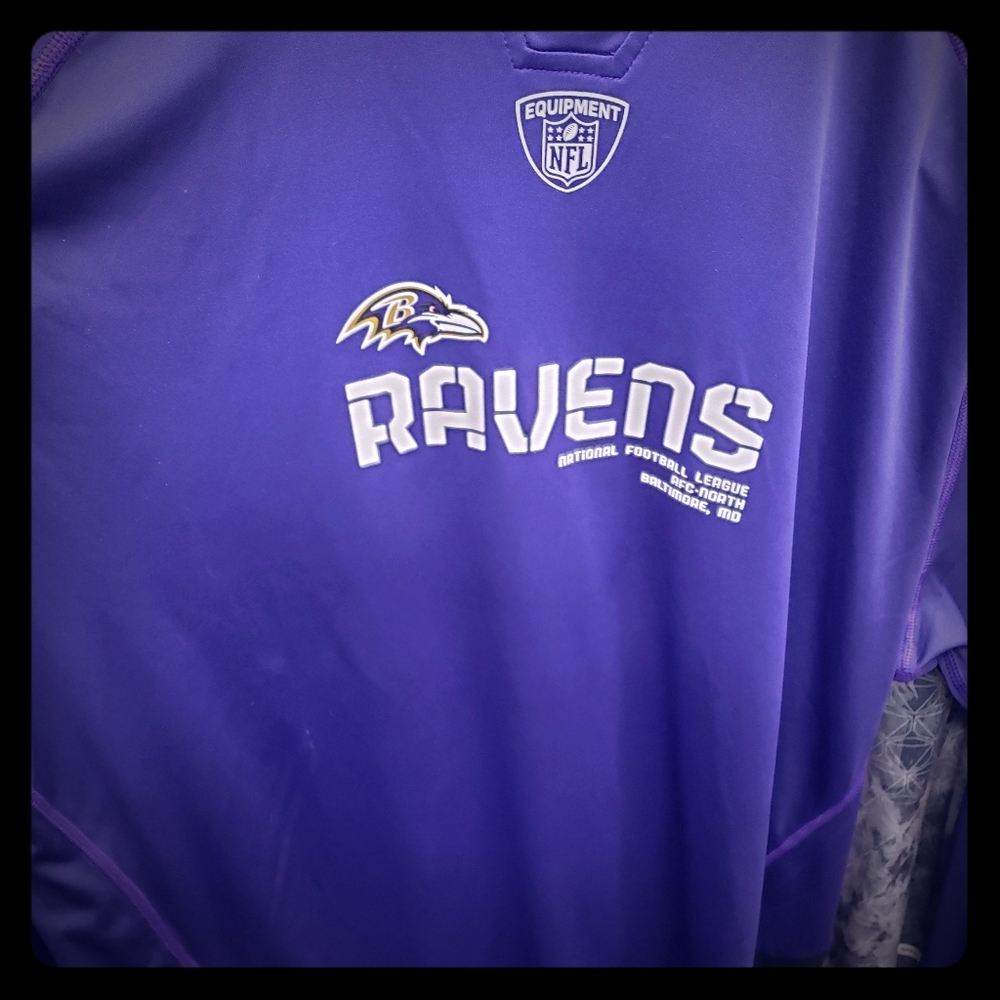 Baltimore Ravens NFL Equipment PerformanceLlong Sl